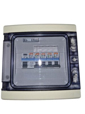 Plastic Consumer Unit 4 Way + 30mA RCD