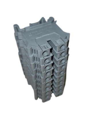DIN Rail Terminal Connectors 6mm (Pack of 10)
