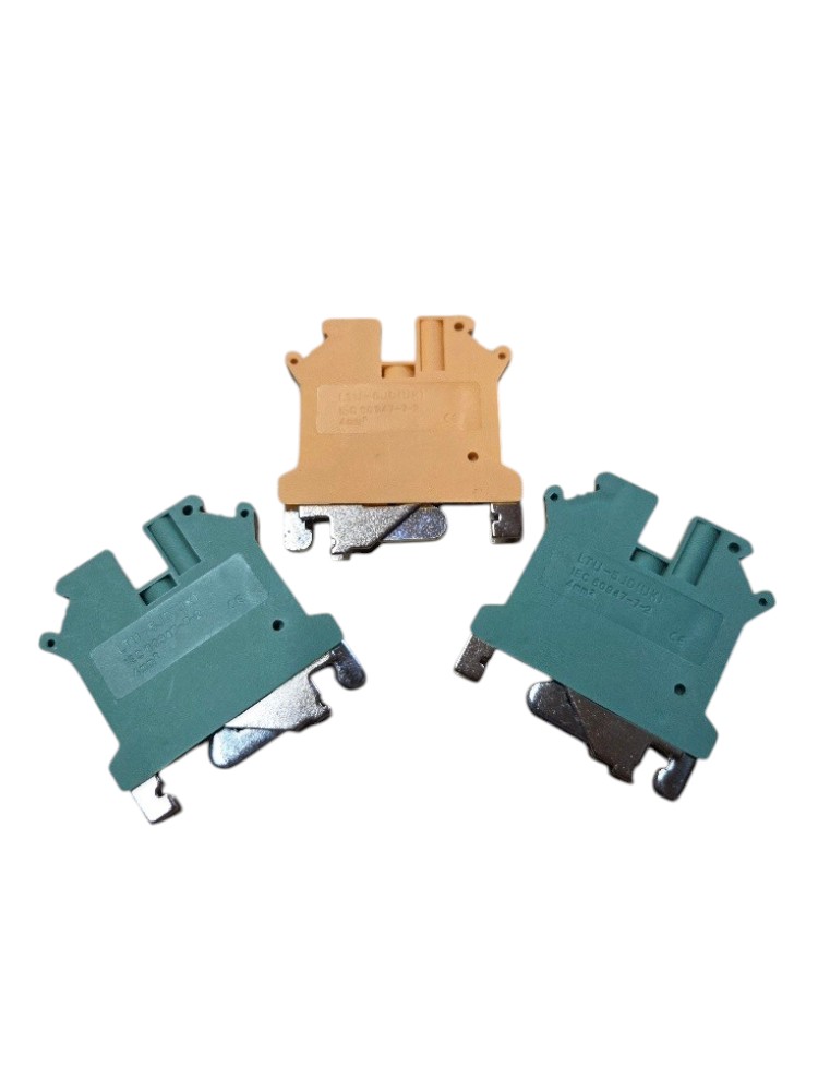 Earth DIN Rail Terminal Connectors 4mm - Image 2