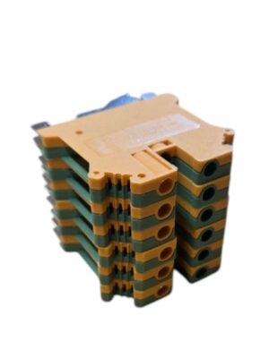 Earth DIN Rail Terminal Connectors 4mm