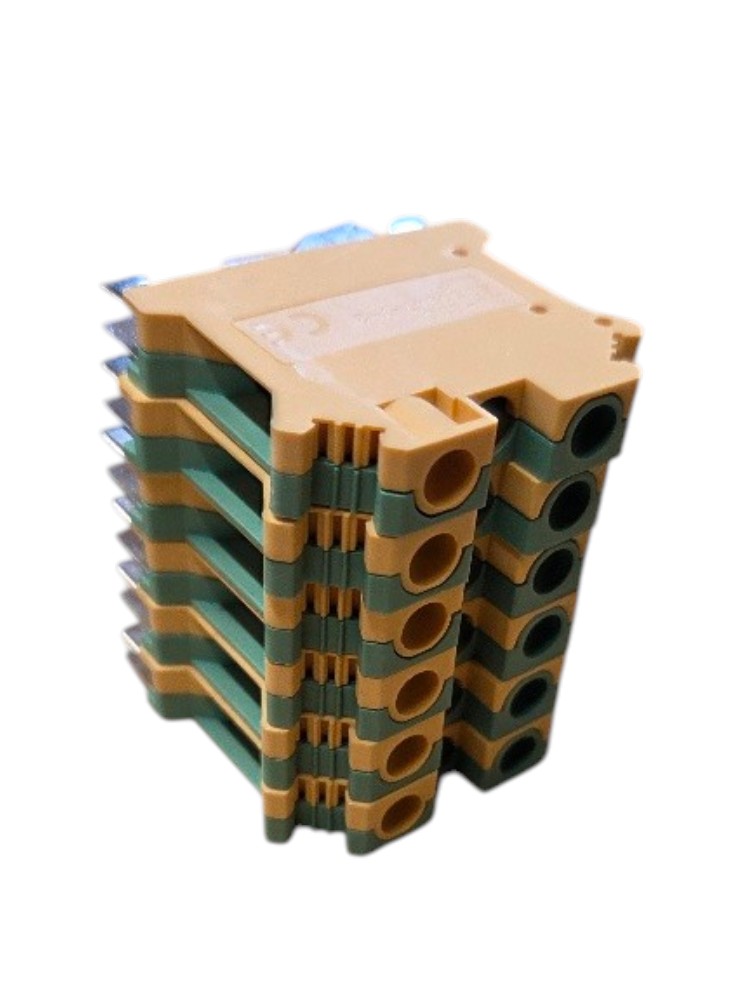 Earth DIN Rail Terminal Connectors 6mm