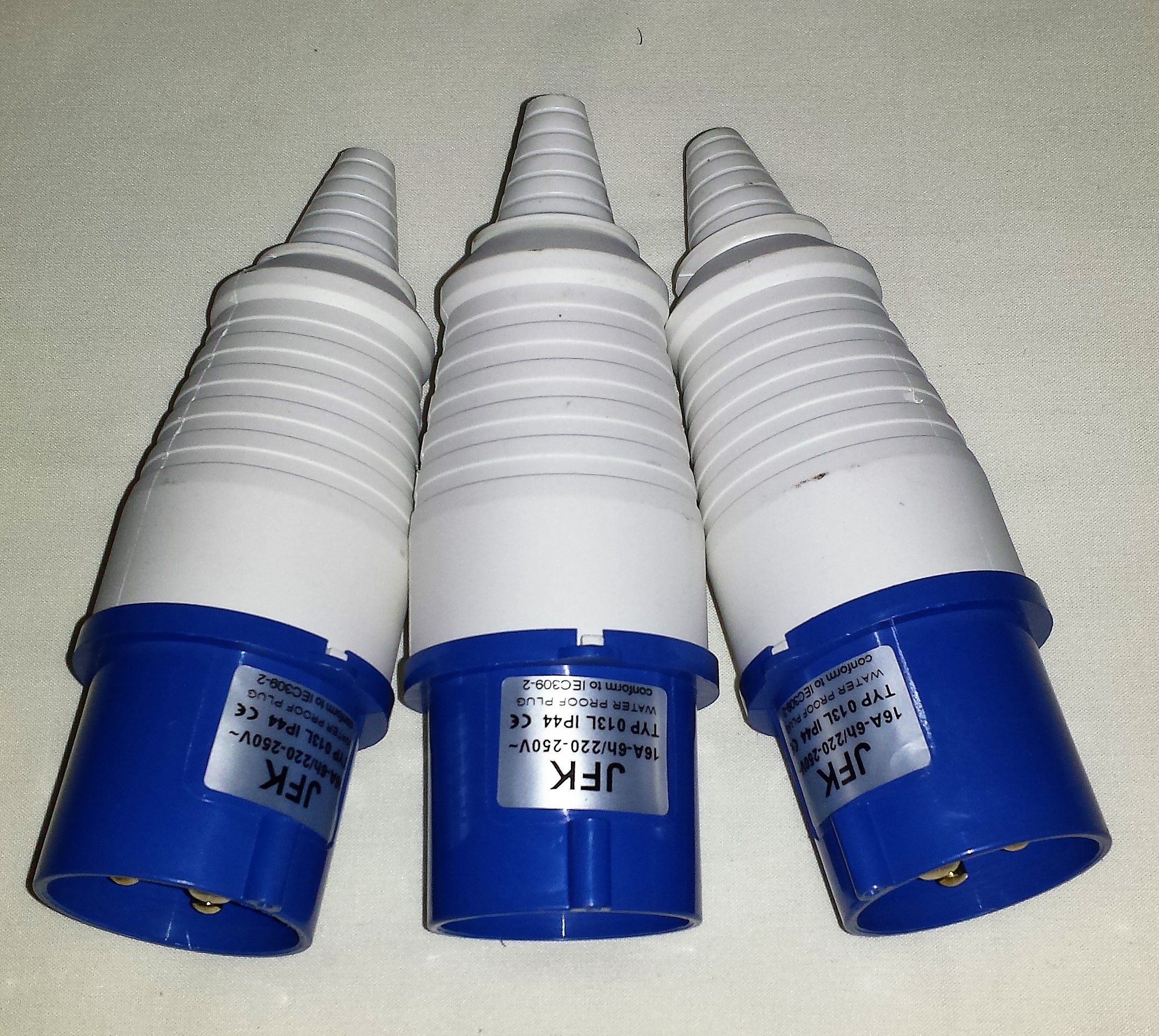 16 Amp 240 Volt Plugs JFK Electrical