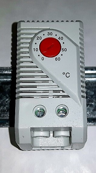 Red Heating Panel Thermostat