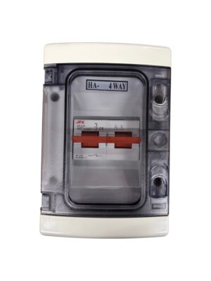 125 Amp Generator Changeover Switch Plastic Enclosure IP65
