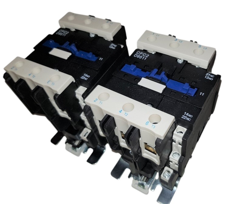 LC1 D95 Interlocking Contactors 3 Pole 240V Coil - Image 2