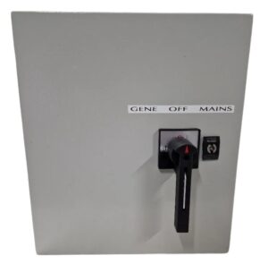 160  Amp Generator Changeover Switch Manual Transfer 3 Pole