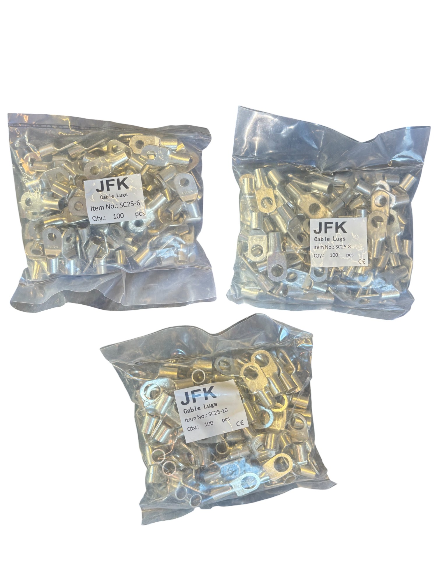 Copper Lugs 25mm cable
