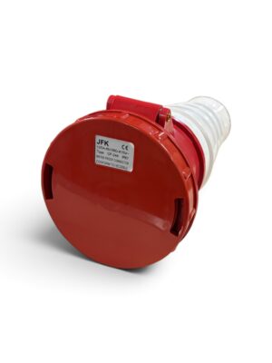 125 Amp 415 Volt 4 Pin Trail Socket IP67