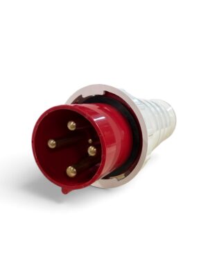125 Amp 415 Volt 4 Pin Plug IP67