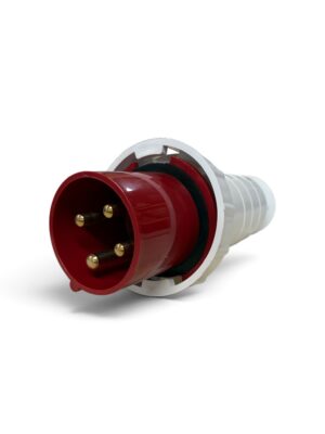 63 Amp 415 Volt 4 Pin Plug IP67