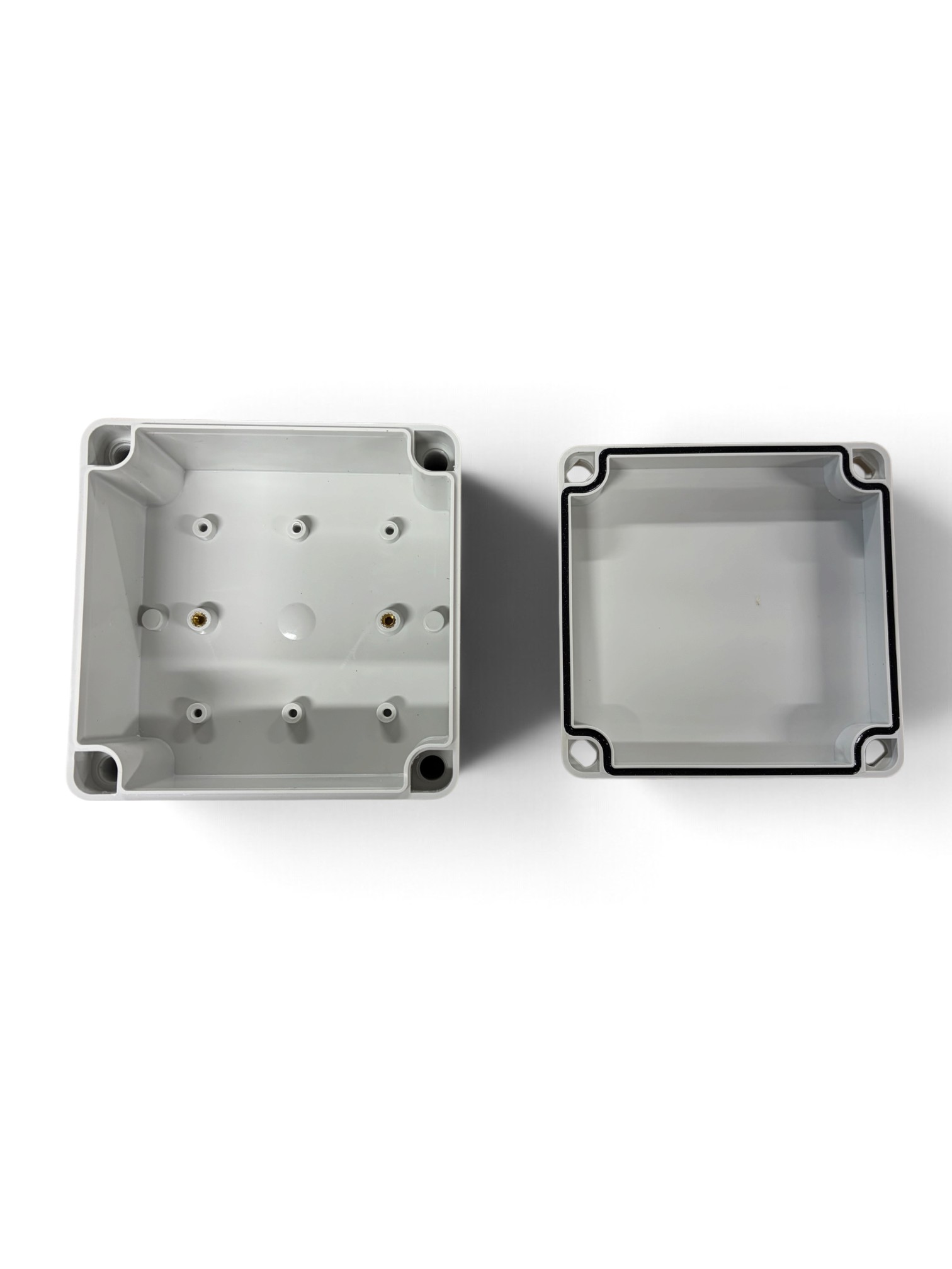 ABS Plastic IP66 Junction Box 125x125x75mm - Image 2